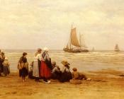 菲利普 Lodowyck 雅各布 萨德 : Seeing Off The Fishermen